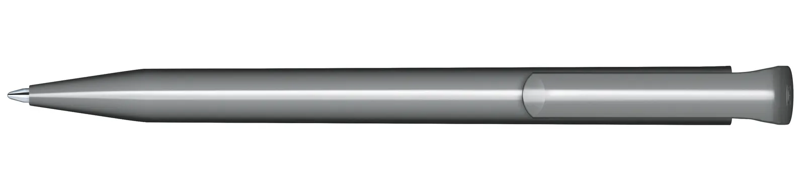 Super Hit Polished Druckkugelschreiber, Cool Gray 9 – Bild 3
