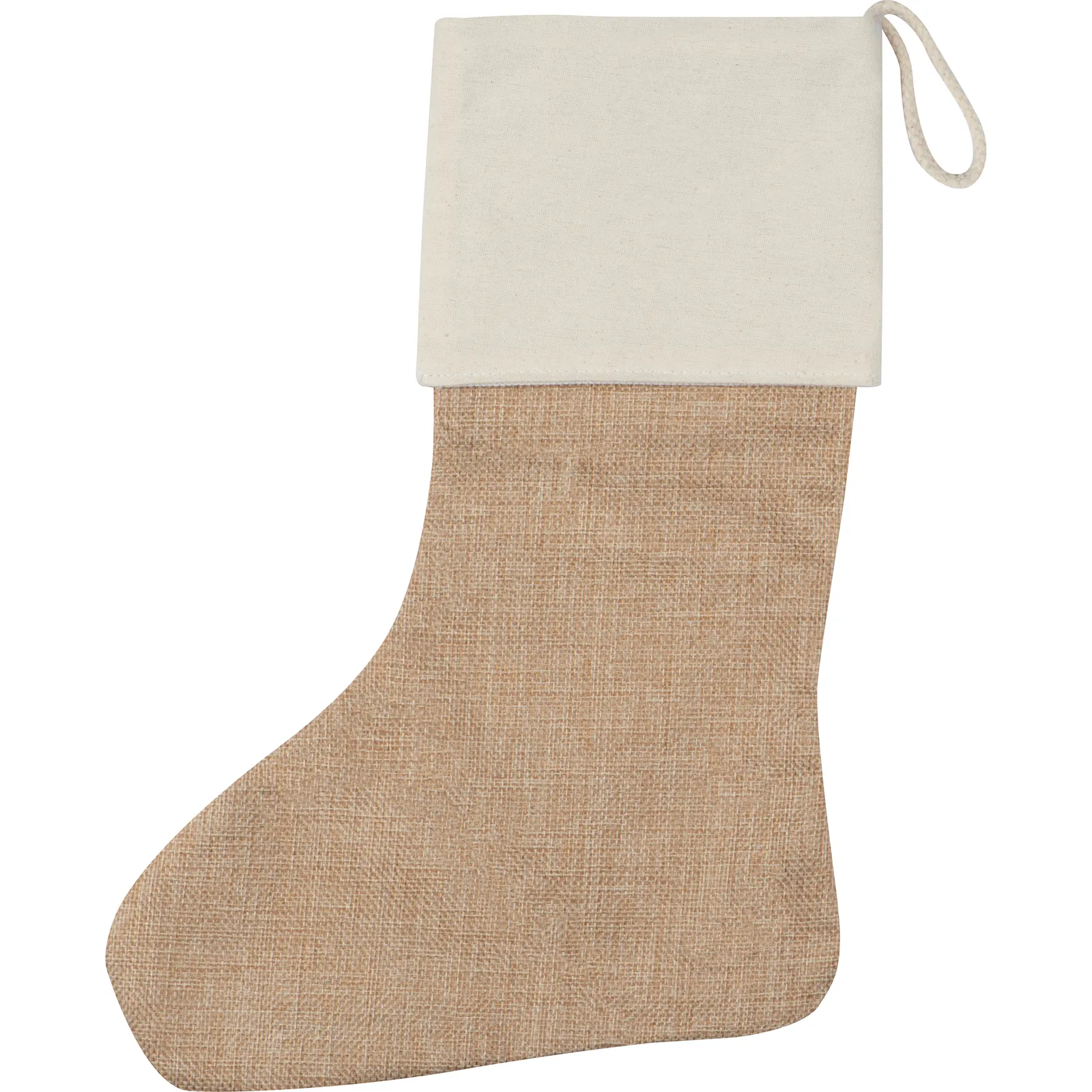 Weihnachtssocke Lucca, beige – Bild 2