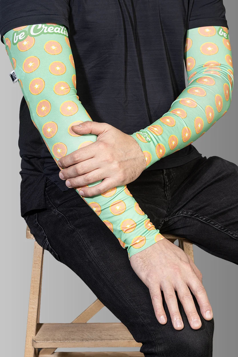 Individuelle Armstulpen CreaLimb, weiß – Bild 5