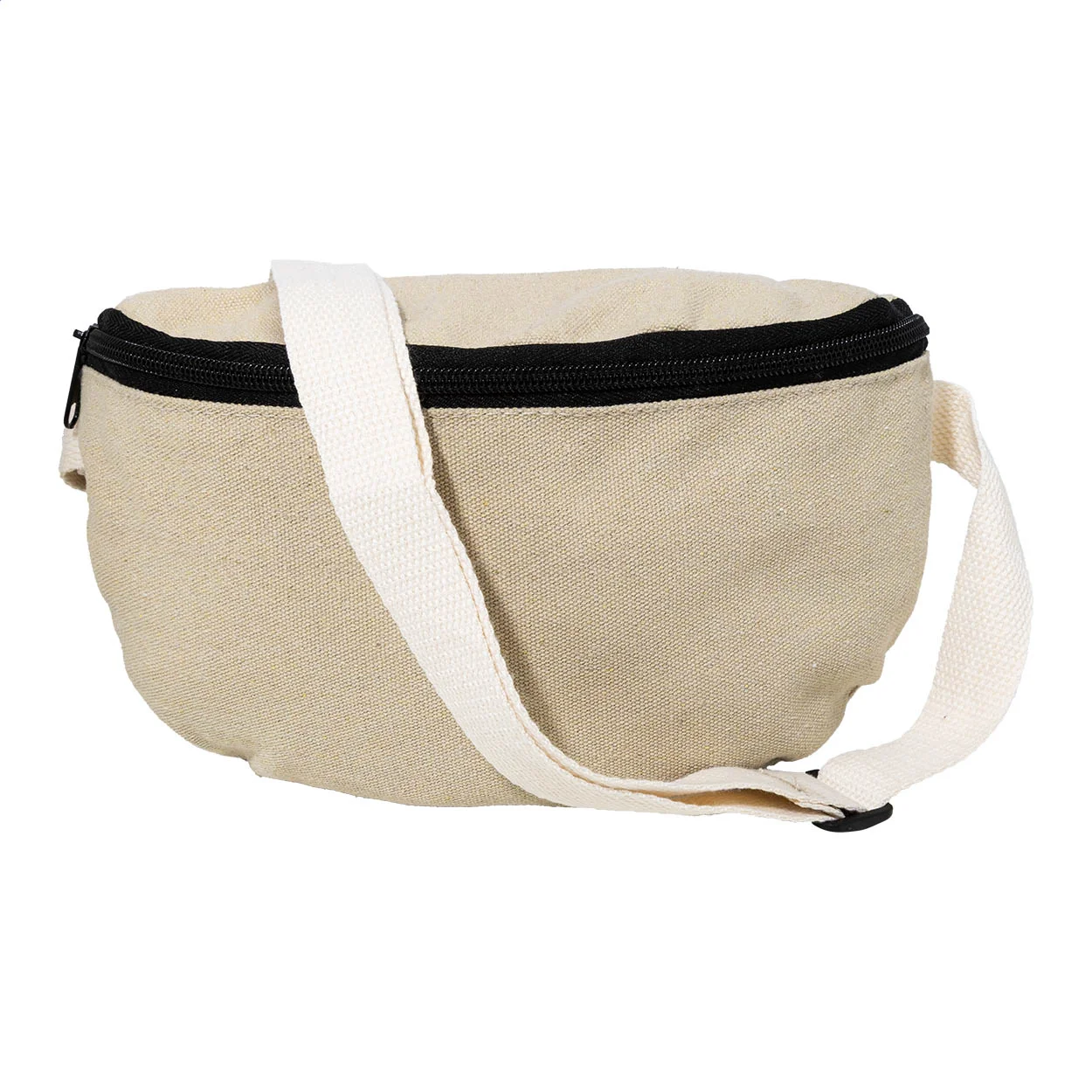 Gürteltasche Rekan Hip aus recyceltem Canvas, natur – Bild 2
