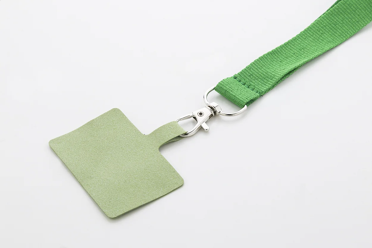 RPET-Handyhalter-Lanyard Revent Call, grün – Bild 3
