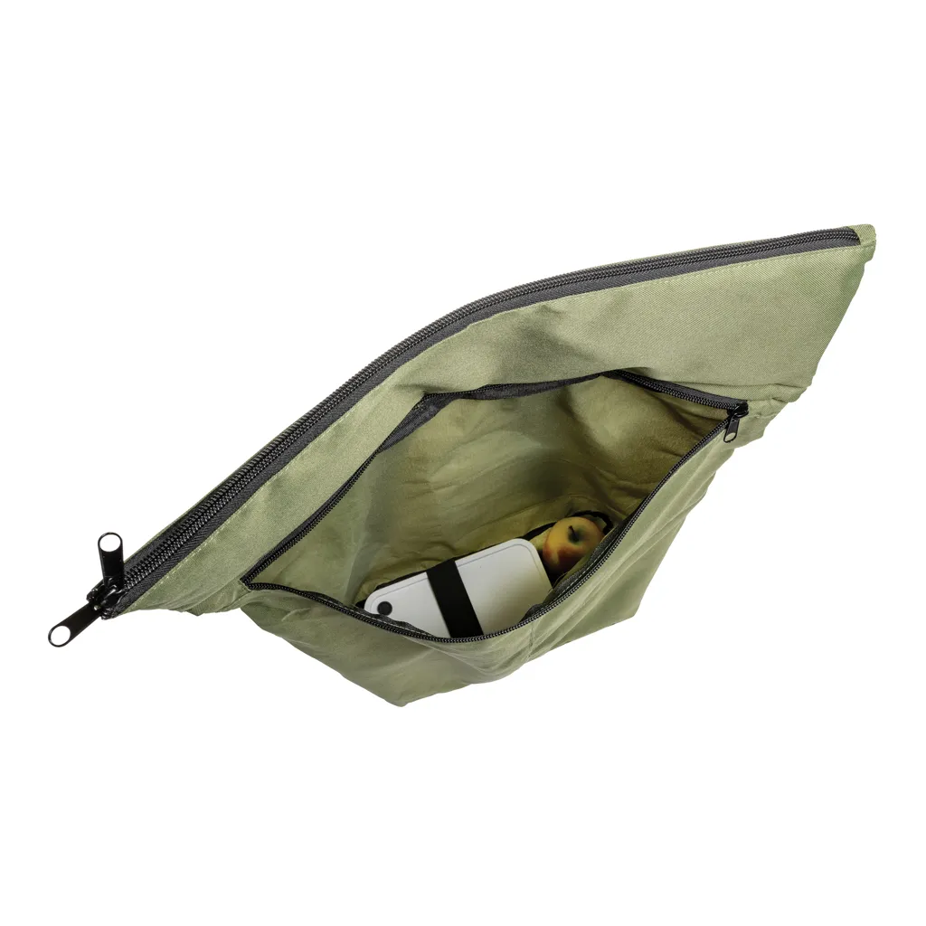 Dillon AWARE™ RPET faltbarer Lightweight-Rucksack, grün – Bild 5