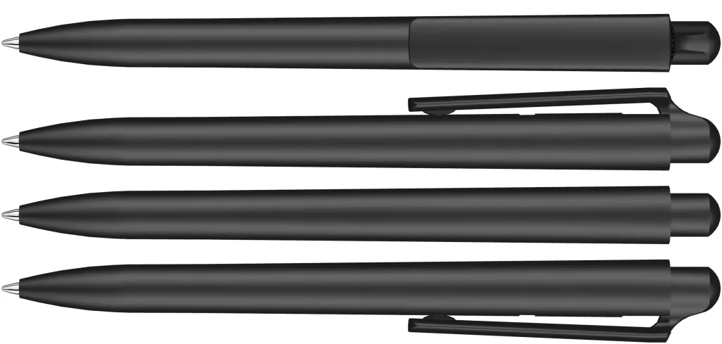 JUMP Druckkugelschreiber schwarz, schwarz – Bild 2