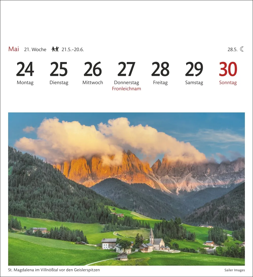 Südtirol Sehnsuchtskalender 2027 – Bild 2