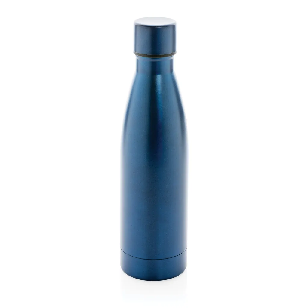RCS recycelte Stainless Steel Solid Vakuum-Flasche, navy blau – Bild 5