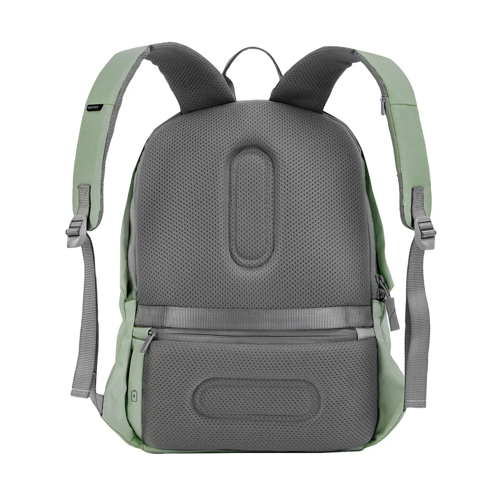 Bobby Soft, Anti-Diebstahl-Rucksack, Iceberg green – Bild 4