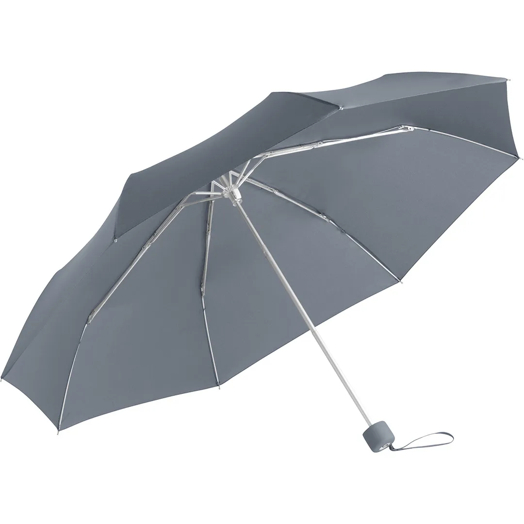 Alu-Mini-Taschenschirm, grau – Bild 5