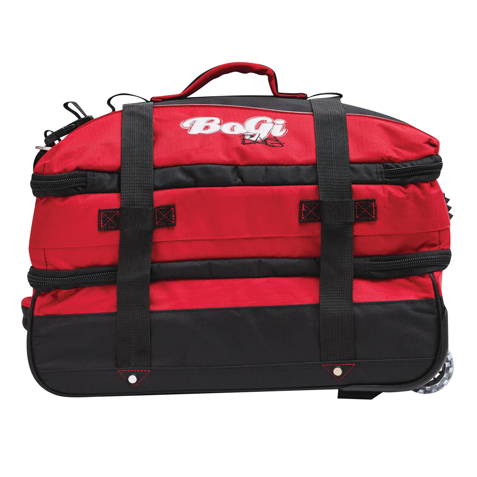 BOGI S - Trolley-Reisetasche BoGi S, rot, schwarz – Bild 4