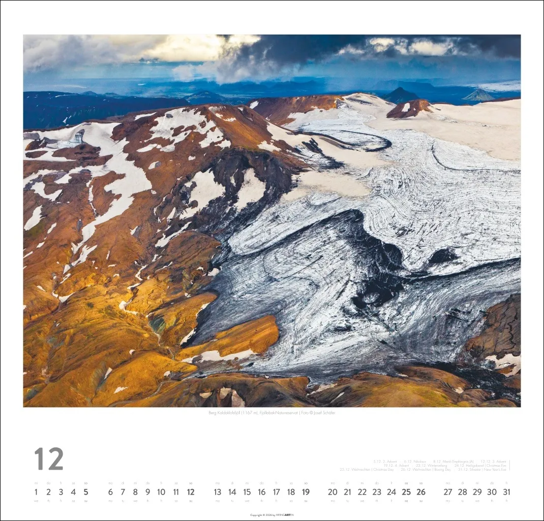 Island Wandkalender 2027 – Bild 13