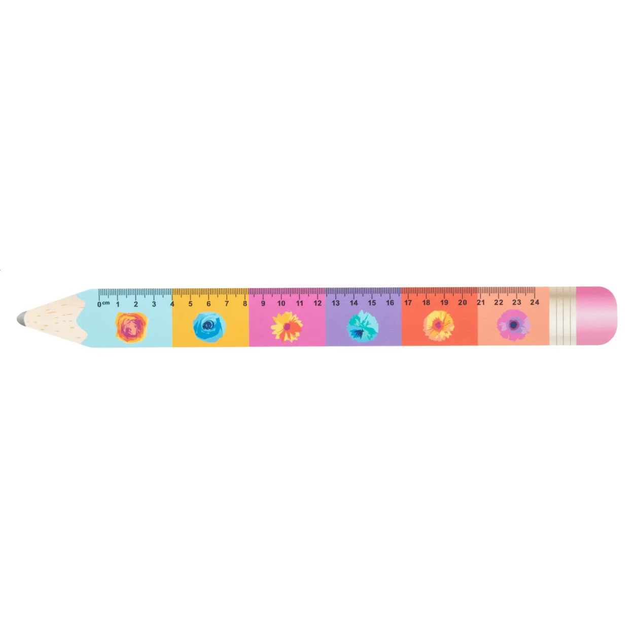 24 cm Lineal, Bleistift Sharpy 24