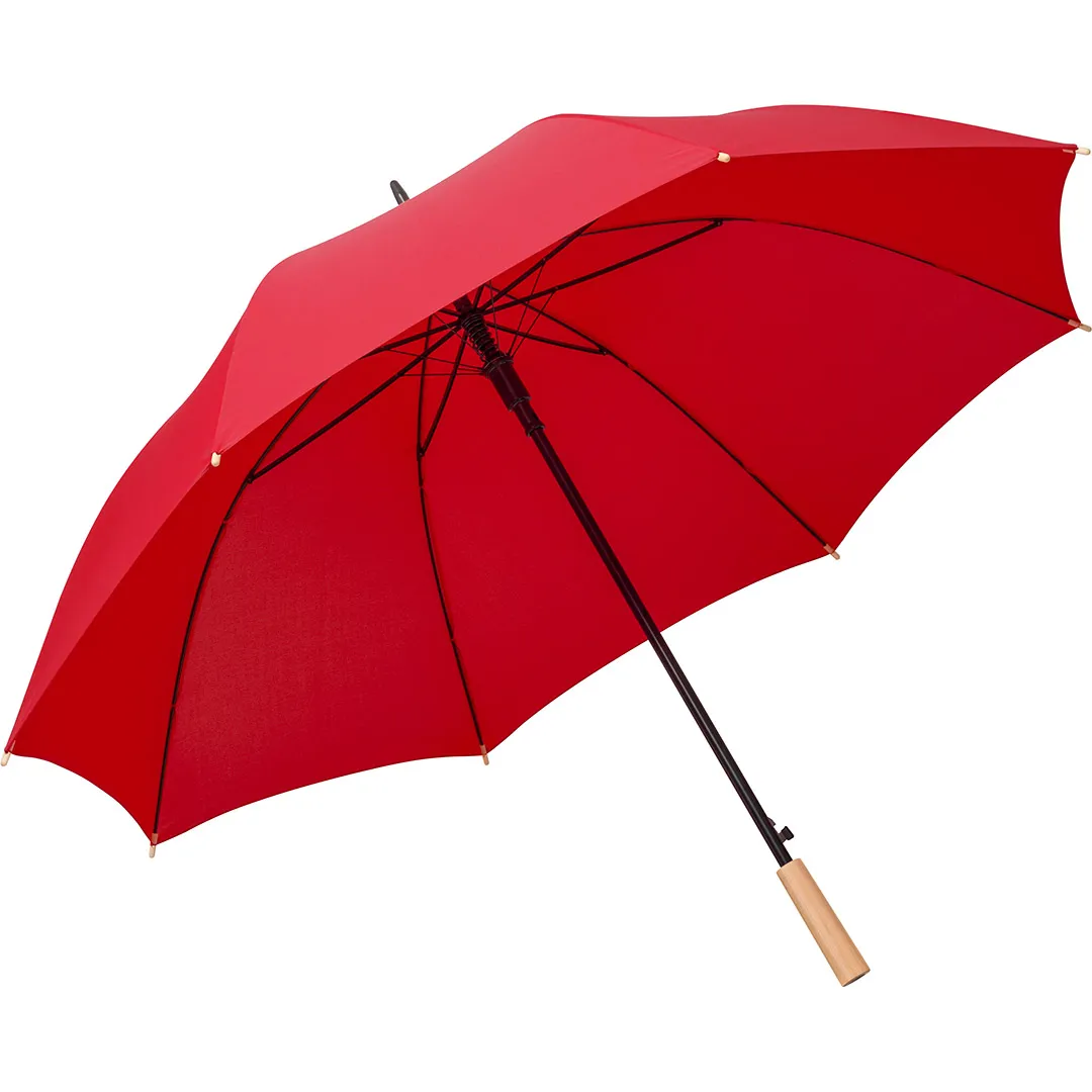 AC-Gästeschirm ÖkoBrella, Ø 120 cm, Länge 95 cm, rot wS – Bild 2