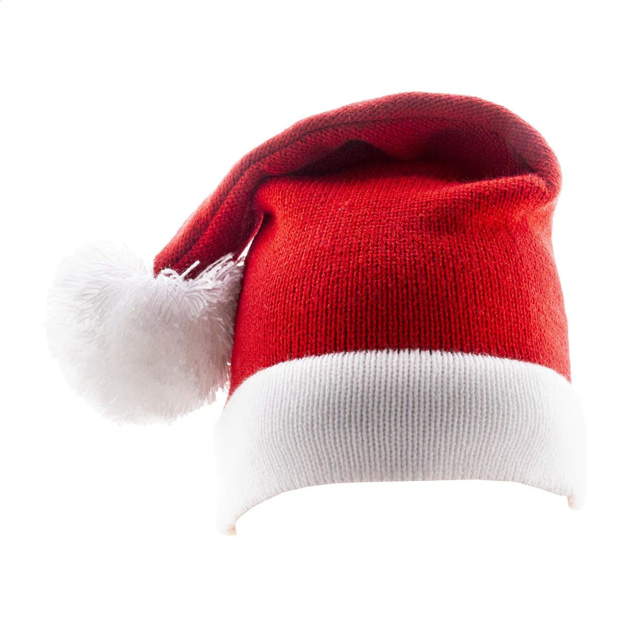 gestrickte Weihnachtsmütze Babbo, rot – Bild 5