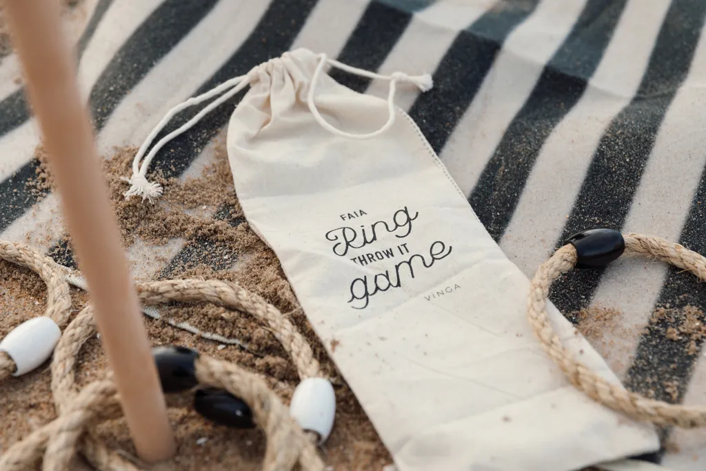VINGA Faia Ring-Wurf-Spiel, braun – Bild 4