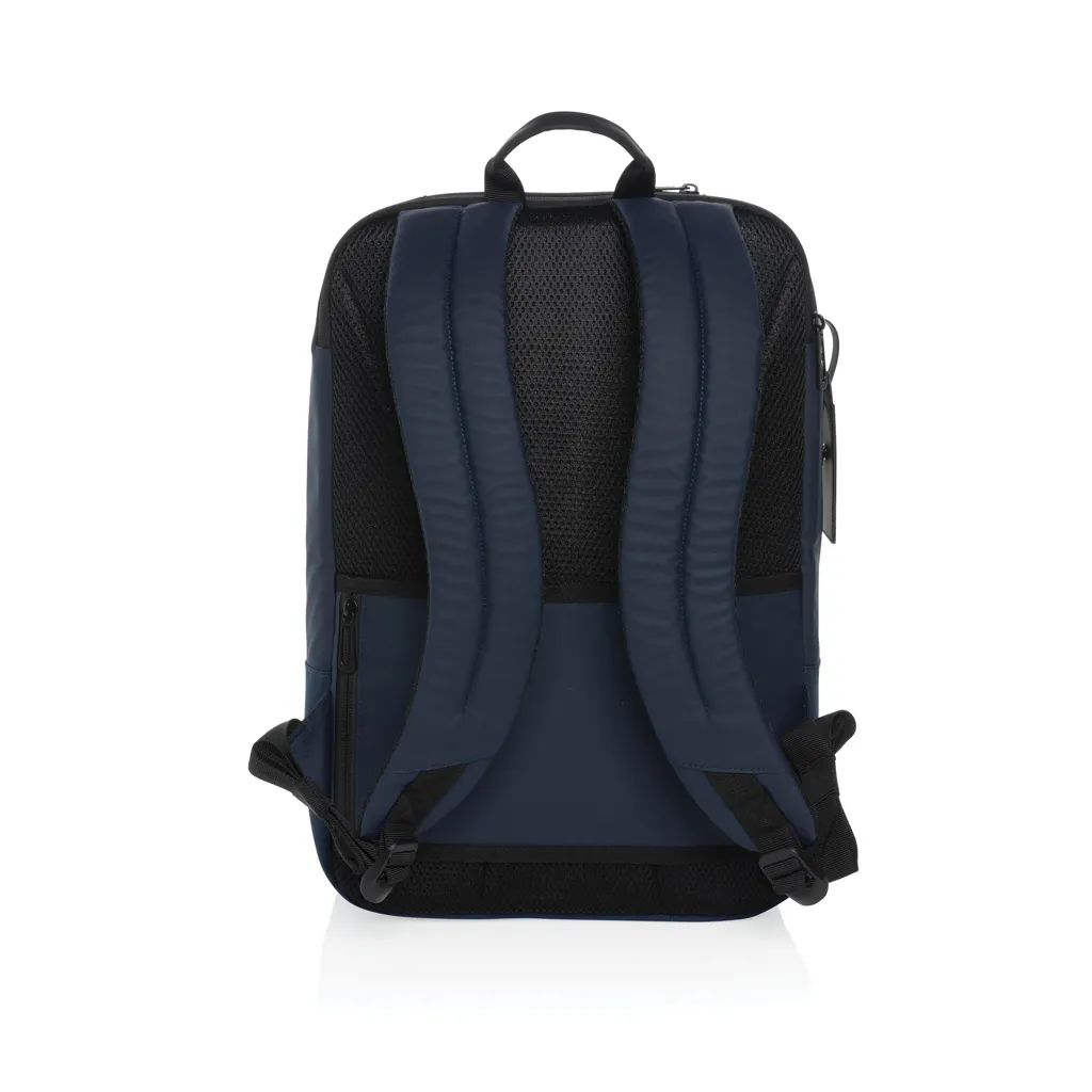Armond AWARE™ RPET 15.6" Deluxe Laptop-Rucksack, navy blau – Bild 3