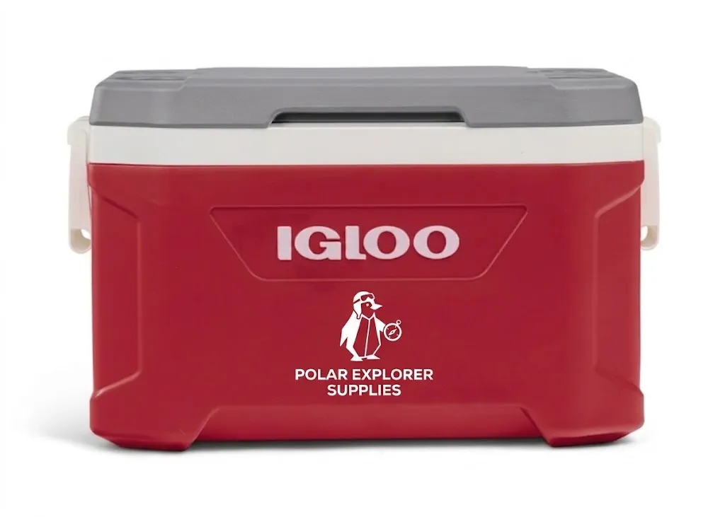 Igloo Latitude 52 Kühlbox 49L, Rot – Bild 7