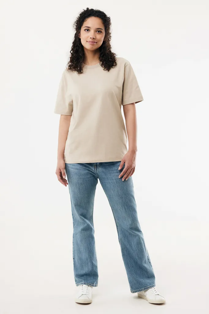 IQONIQ Nikko Heavyweight T-Shirt aus recycelter Baumwolle, desert – Bild 4