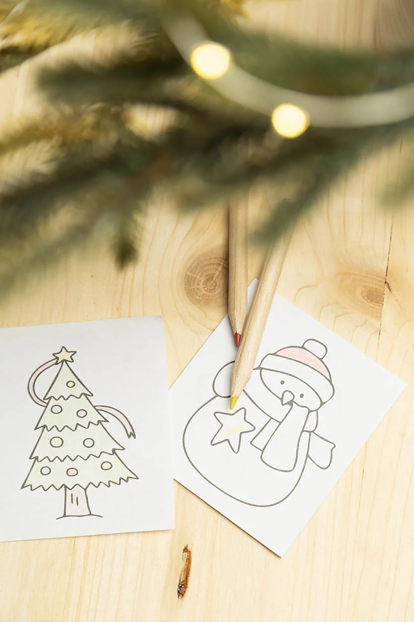 Weihnachts-Malset Jolably, natur – Bild 7