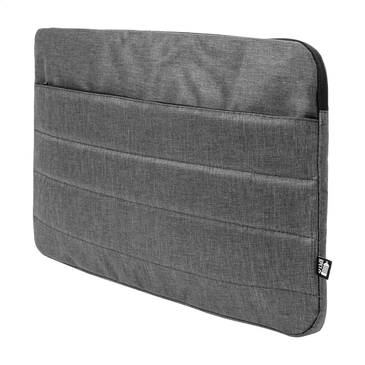 RPET Laptoptasche Laddex, silber – Bild 2