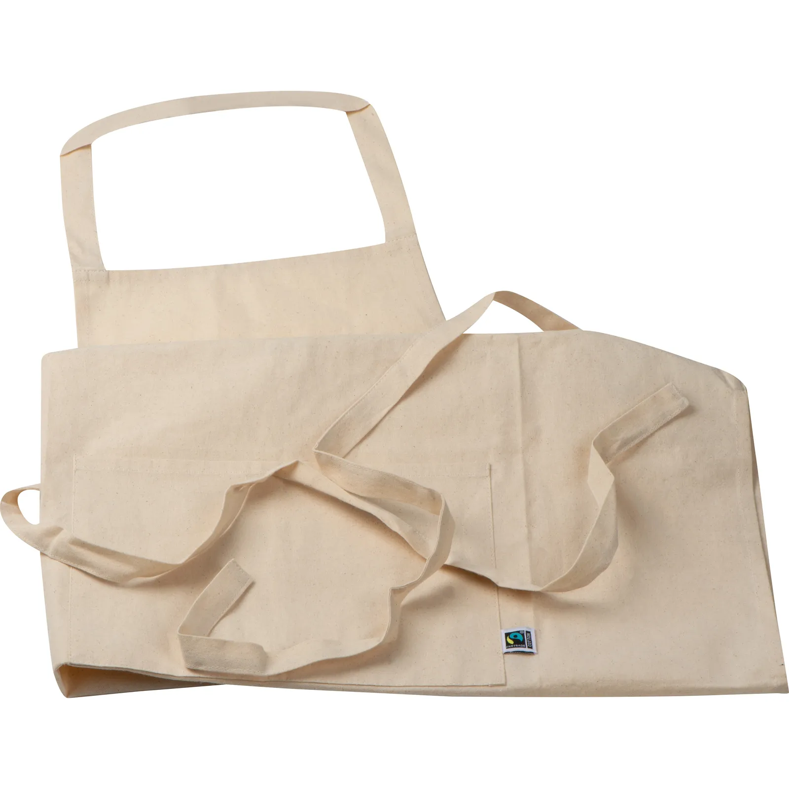 Fairtrade Baumwollschürze Colchester, beige – Bild 2