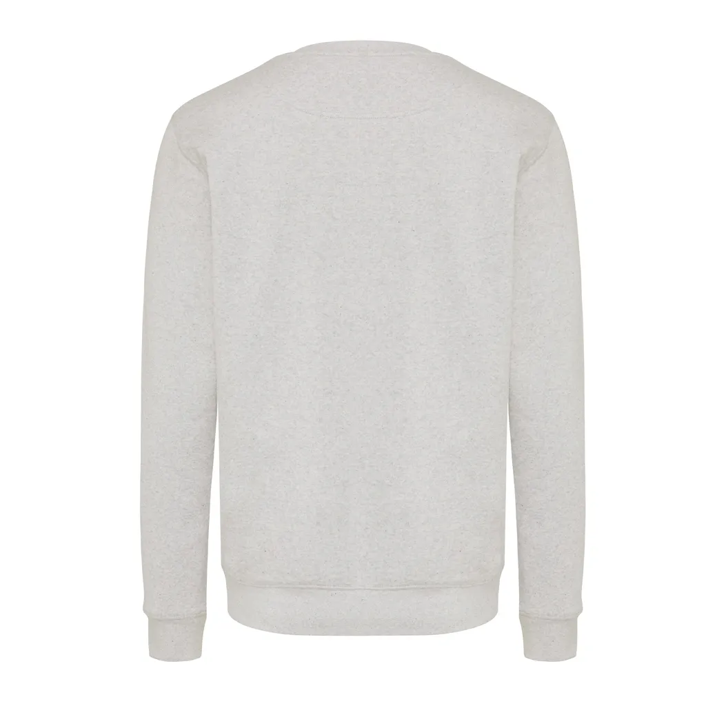 IQONIQ Etosha Lightweight Sweater aus recycelter Baumwolle, light heather grey – Bild 2