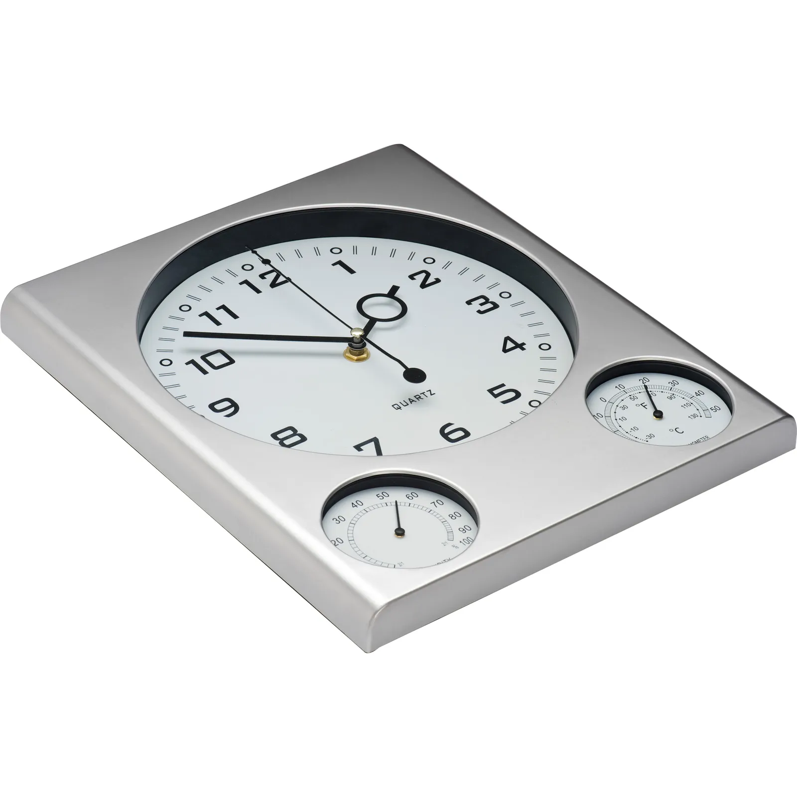 Wanduhr Den Haag, silbergrau – Bild 2