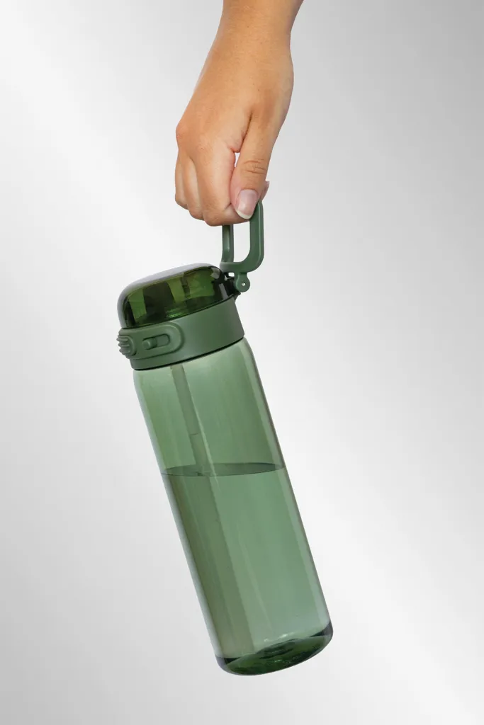 Sip'nLock RCS rPET auslaufsichere Sport-Trinkflasche 800ml, grün – Bild 9
