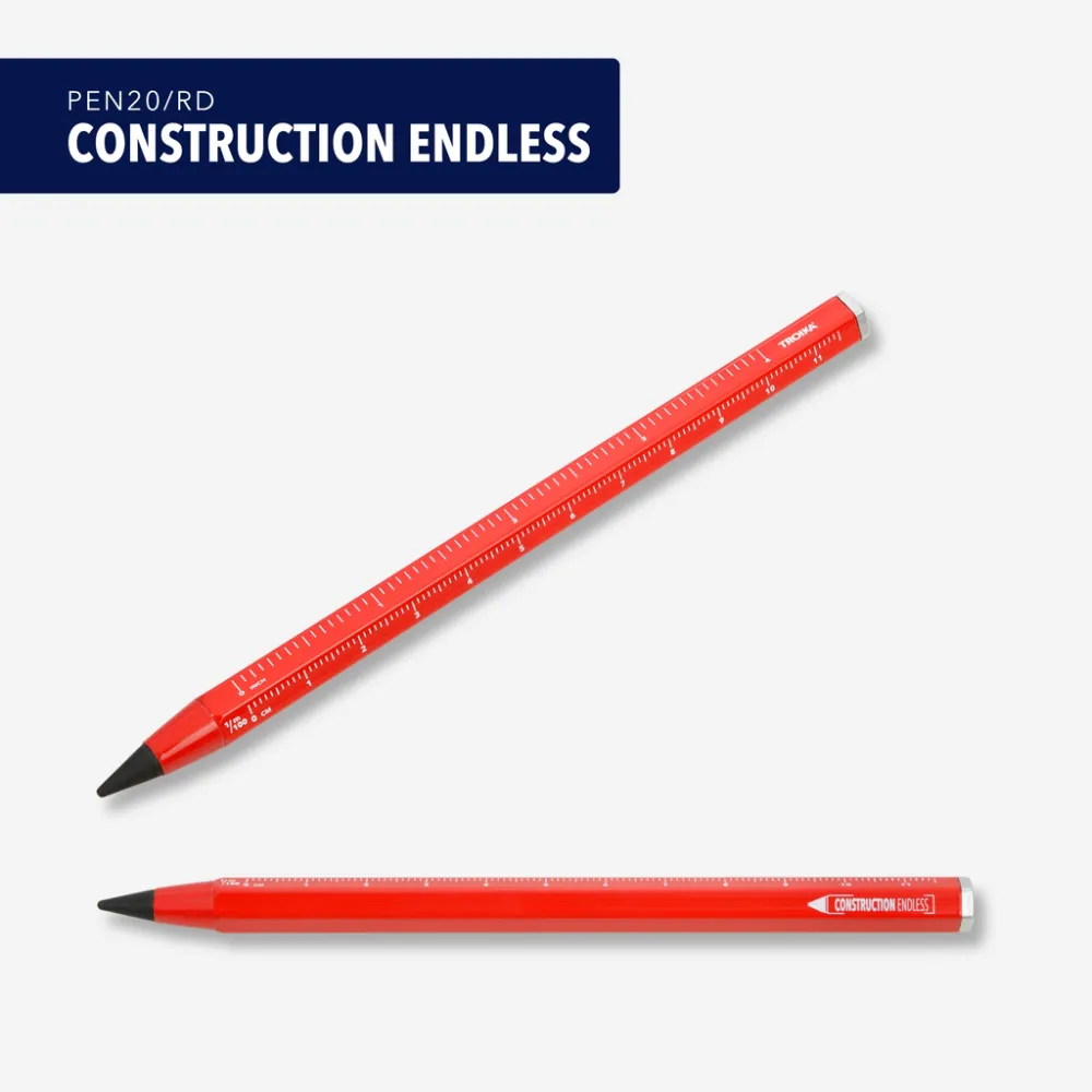 Multitasking-Bleistift CONSTRUCTION ENDLESS rot, rot – Bild 5