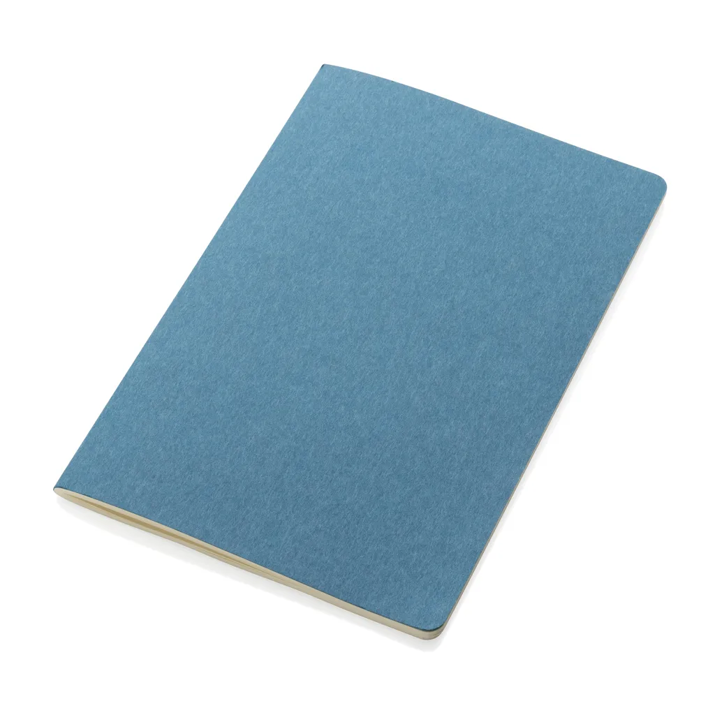 A5 Softcover Notizbuch, blau – Bild 3