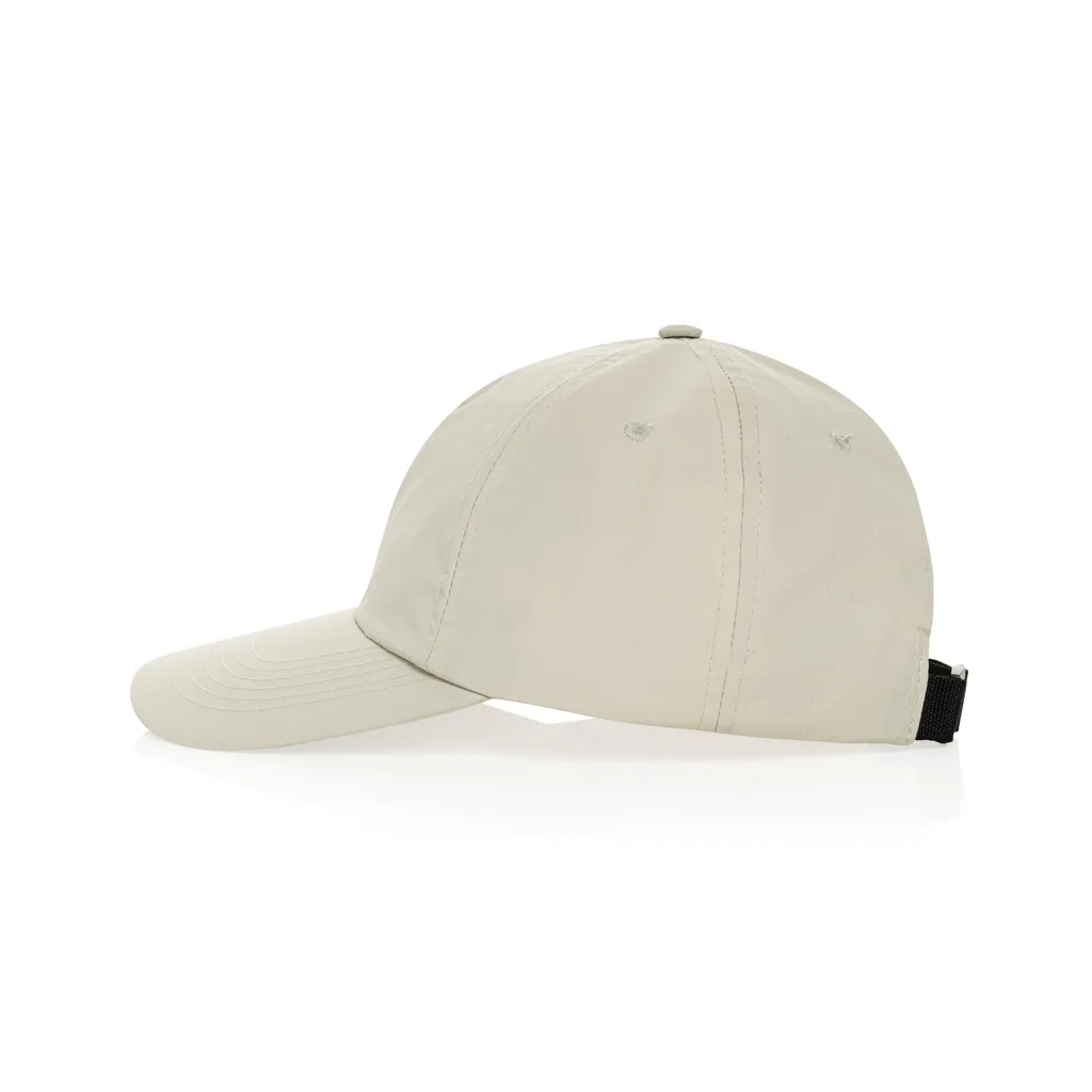 KENTO URBAN RCS 5-Panel-Cap aus RCS recyceltem Nylon, beige – Bild 3