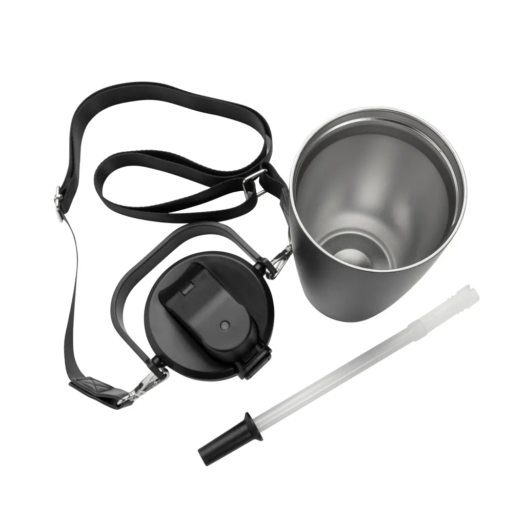 Avira Ayala Crossbody Duosip Becher aus RCS rec. Stahl, schwarz – Bild 8