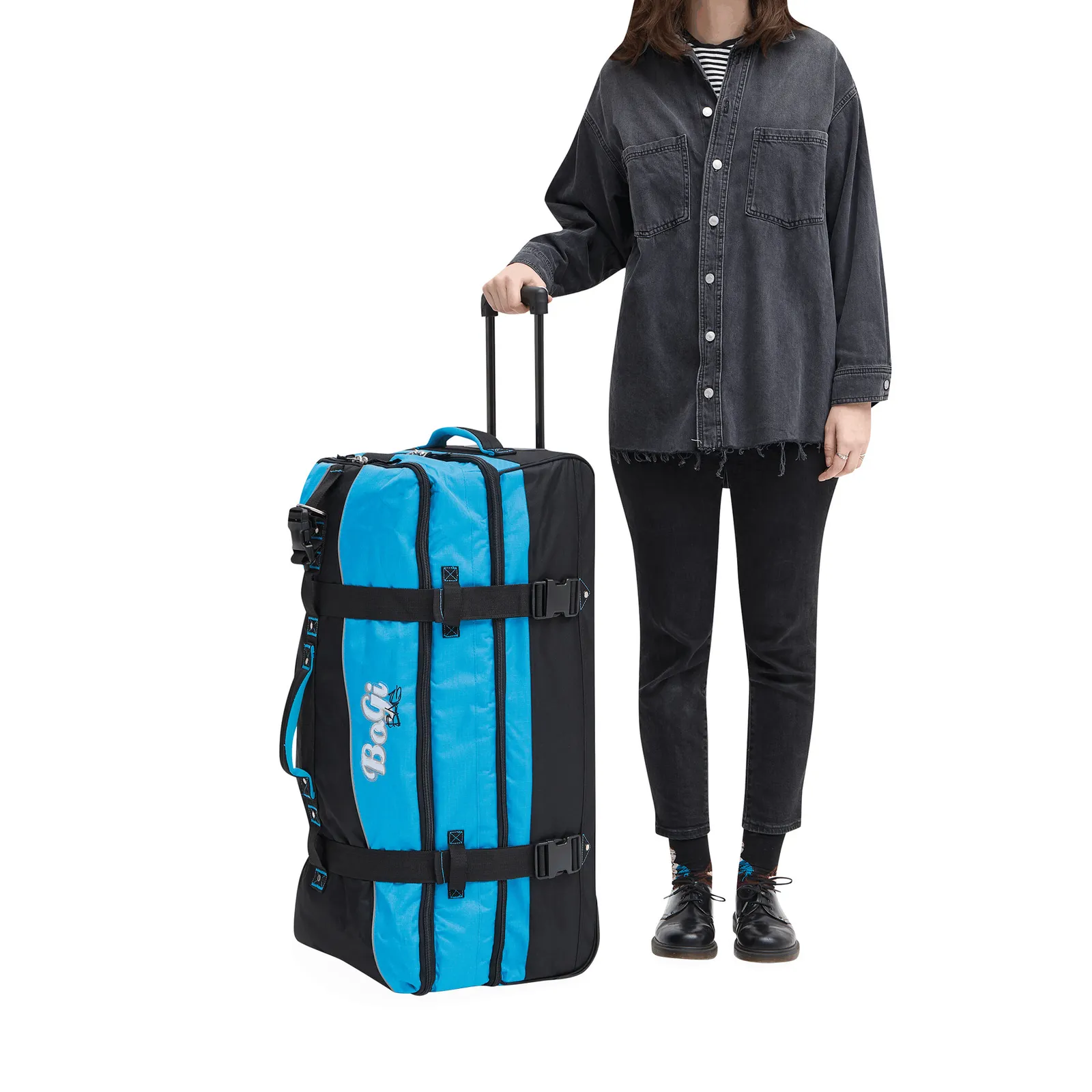 BOGI XL - Trolley-Reisetasche BoGi XL, blau, schwarz – Bild 14