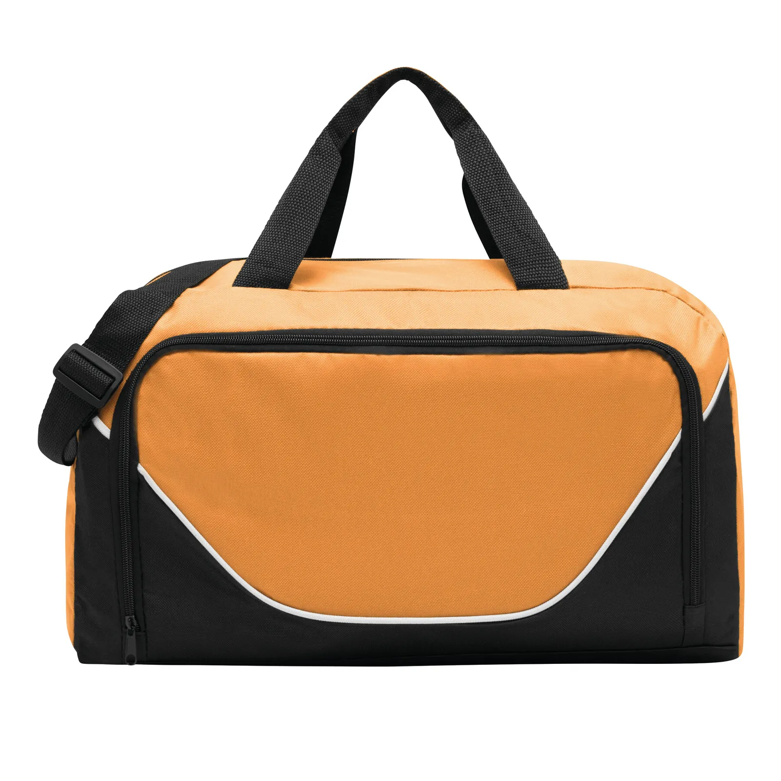 JORDAN - Sporttasche, orange, schwarz – Bild 3
