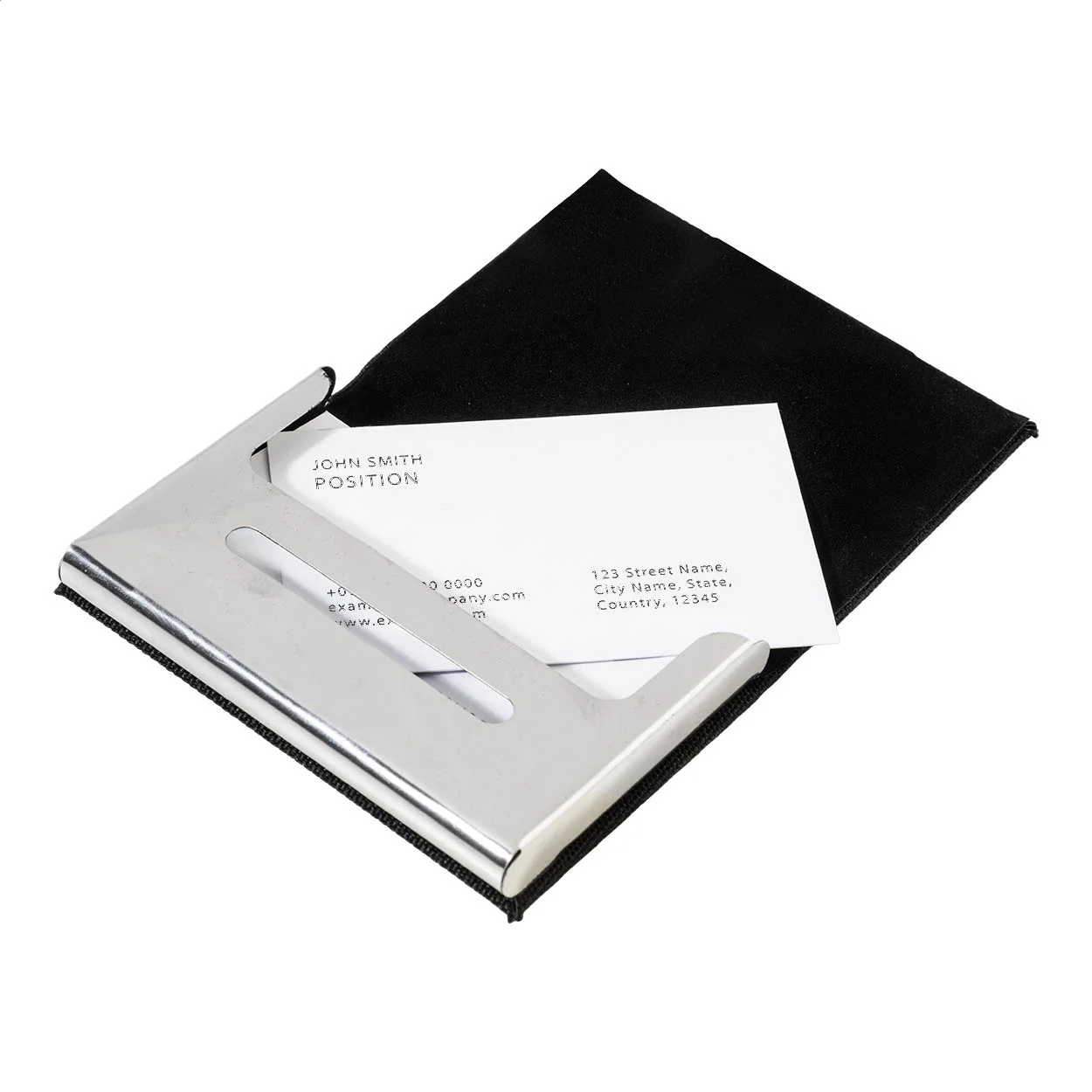 Business-Geschenkset Negotus, silber – Bild 8