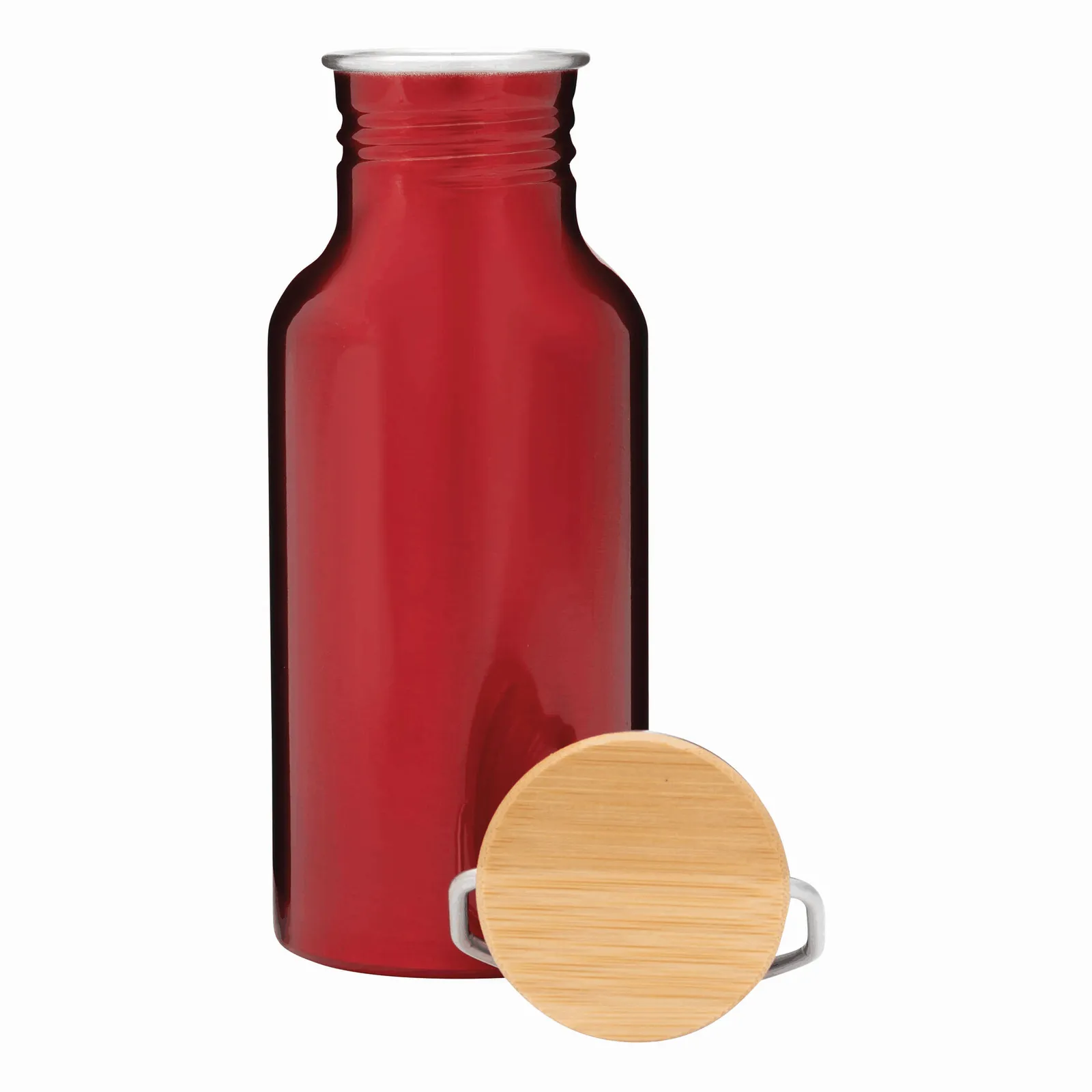 MECOZI TRANSIT - Aluminium Trinkflasche, rot – Bild 5