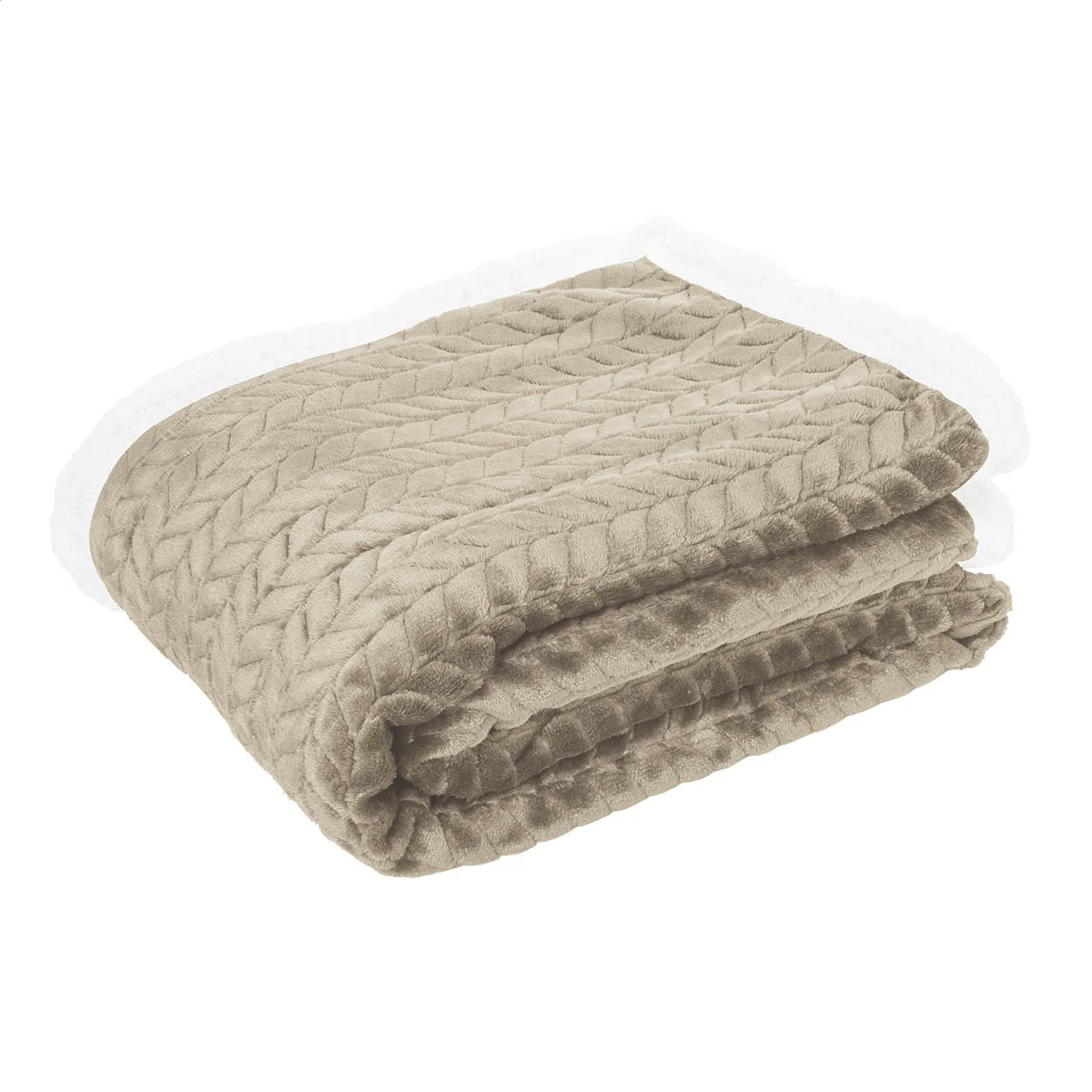 RPET Decke Foglio, beige – Bild 2