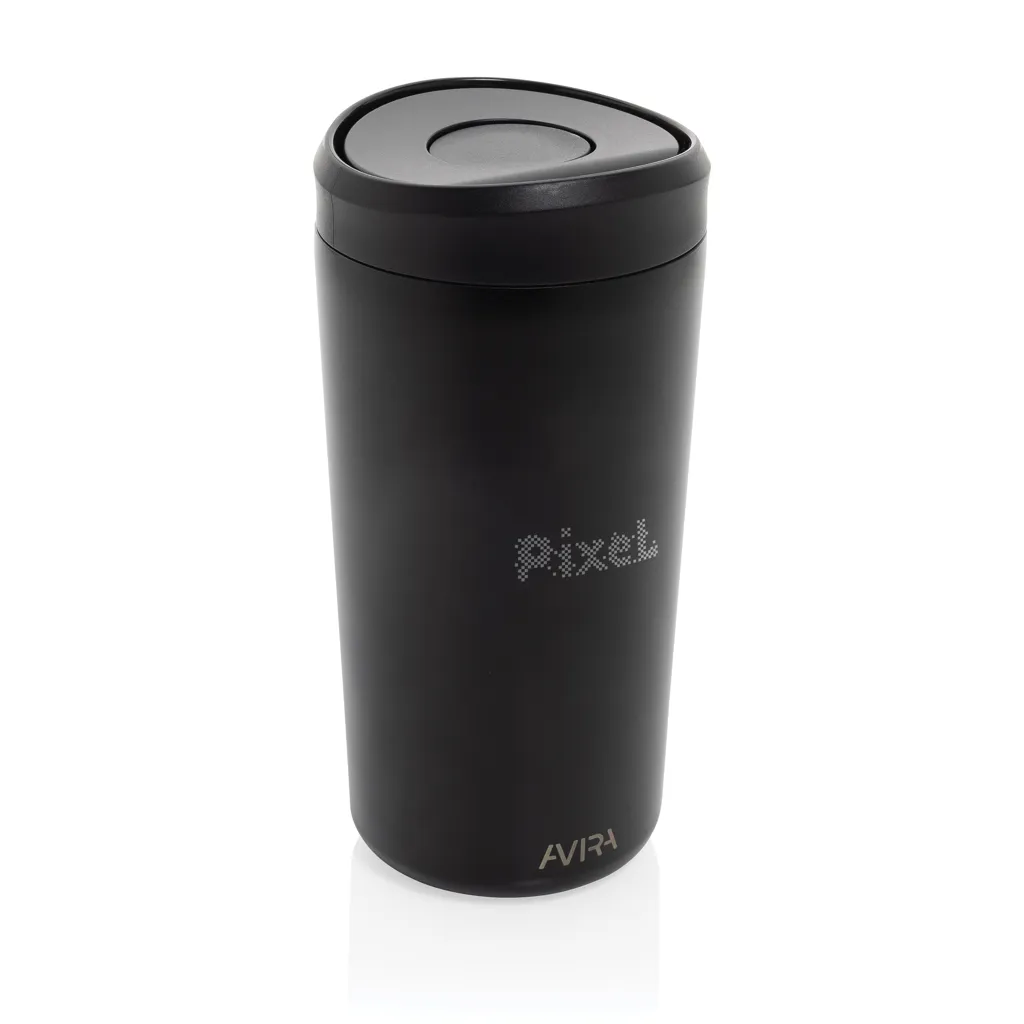 Avira Alix Klickbecher aus RCS rec. Stahl 400ml, schwarz – Bild 7