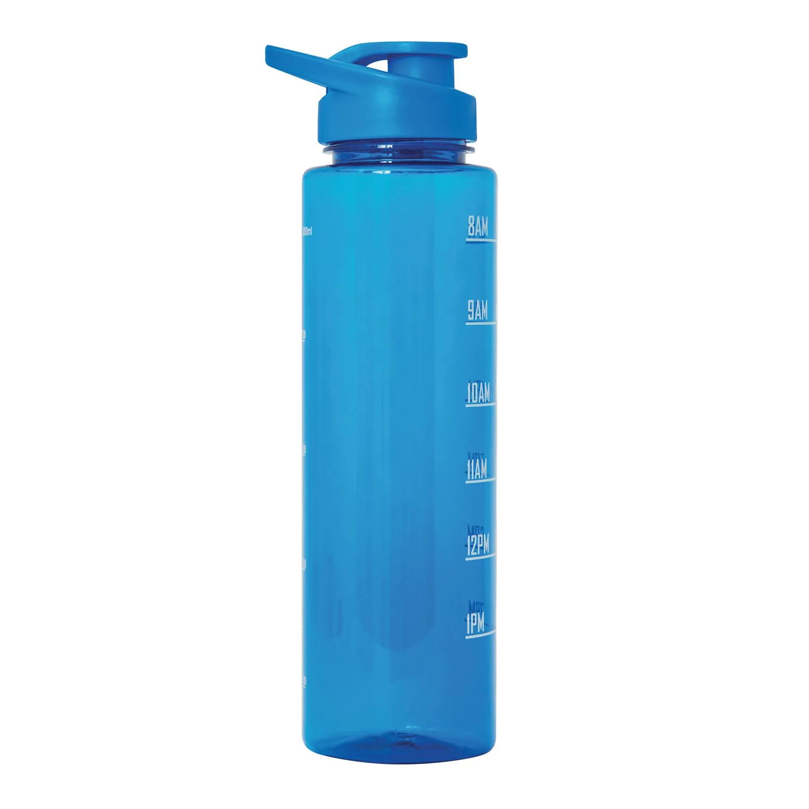 AQUA LEVEL - Sport-Trinkflasche, blau – Bild 9