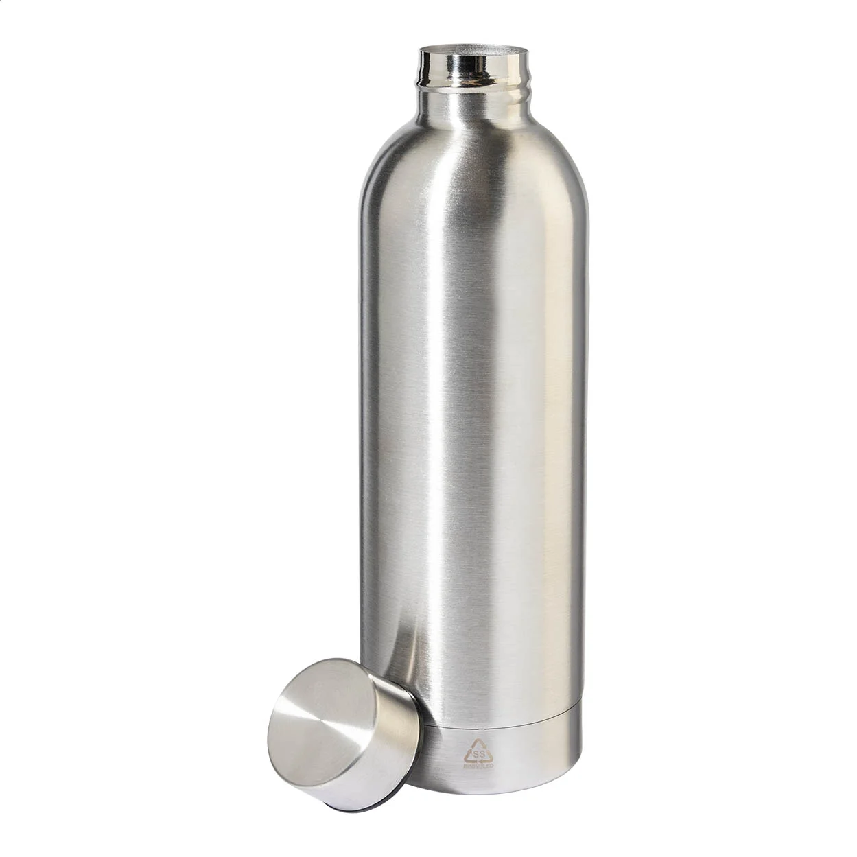 RSS Flasche Pumono XL, silber – Bild 2