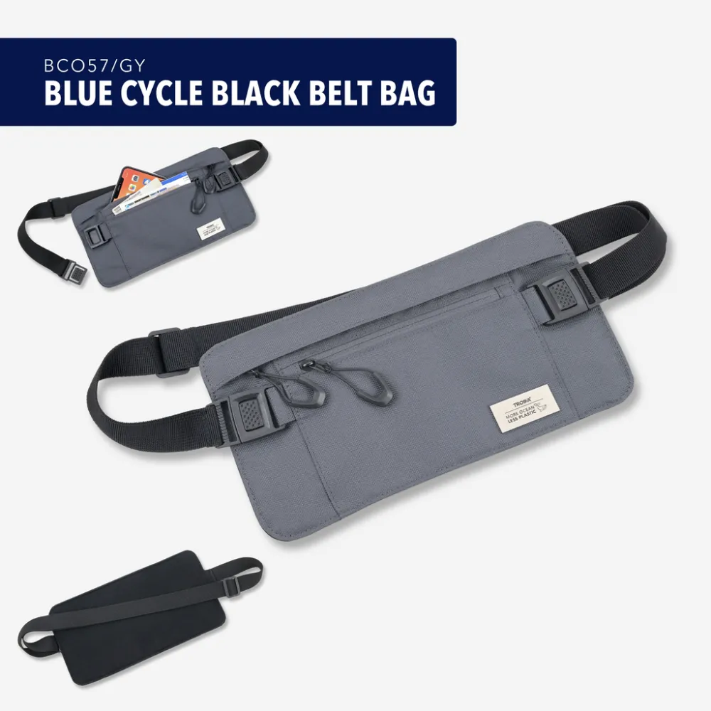 Gürteltasche BLUE CYCLE BELT BAG, dunkelgrau – Bild 4