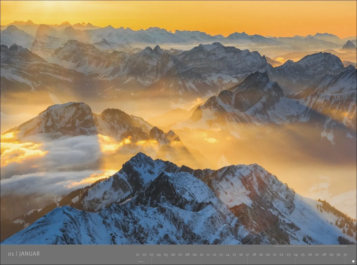 AvH Naturwunder Europas Wandkalender 2027 – Bild 2