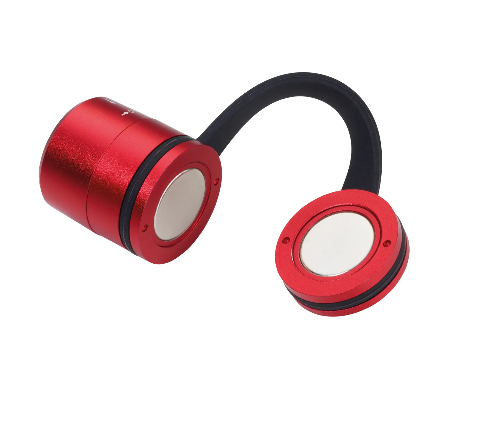 Taschenlampe ECO RUN rot/schwarz, rot/schwarz – Bild 3