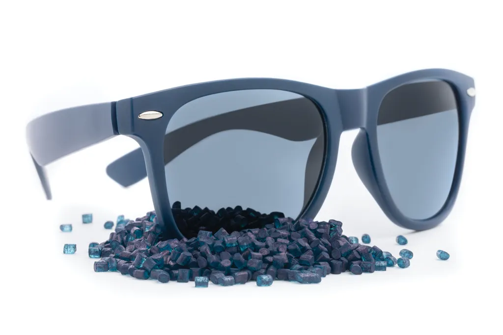 Sonnenbrille aus GRS recyceltem PC Kunststoff, navy blau – Bild 2