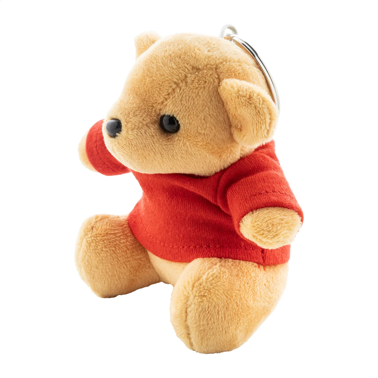Plüsch-Teddybär-Schlüsselanhänger TeddyFob, rot – Bild 4