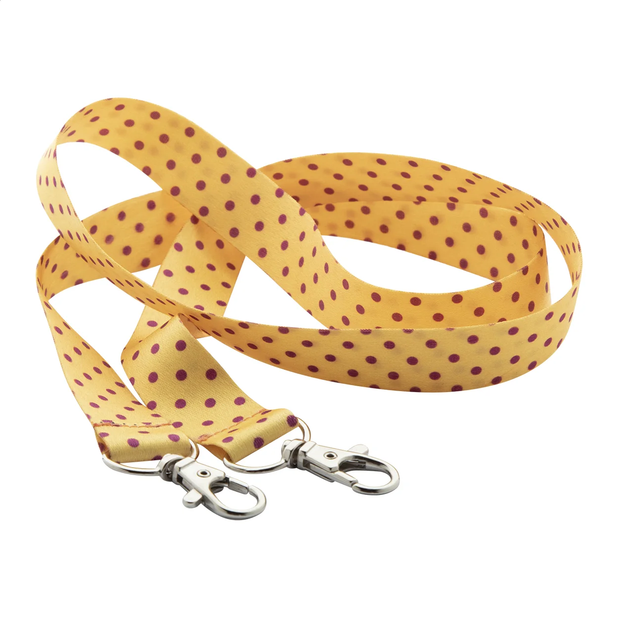 Sublimations-Lanyard Subyard Double, weiß – Bild 4