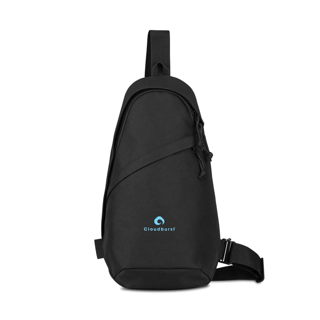 Renew AWARE™ rPET Sling Bag, schwarz – Bild 5