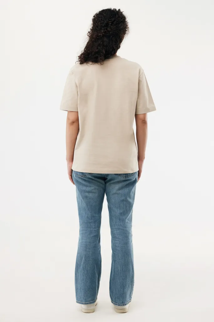 IQONIQ Nikko Heavyweight T-Shirt aus recycelter Baumwolle, desert – Bild 7