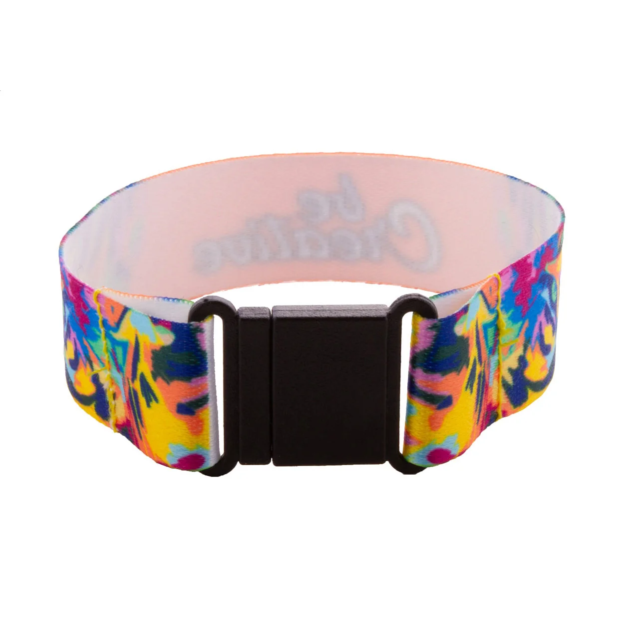 individuelles Armband Mojo RPET, weiß – Bild 4