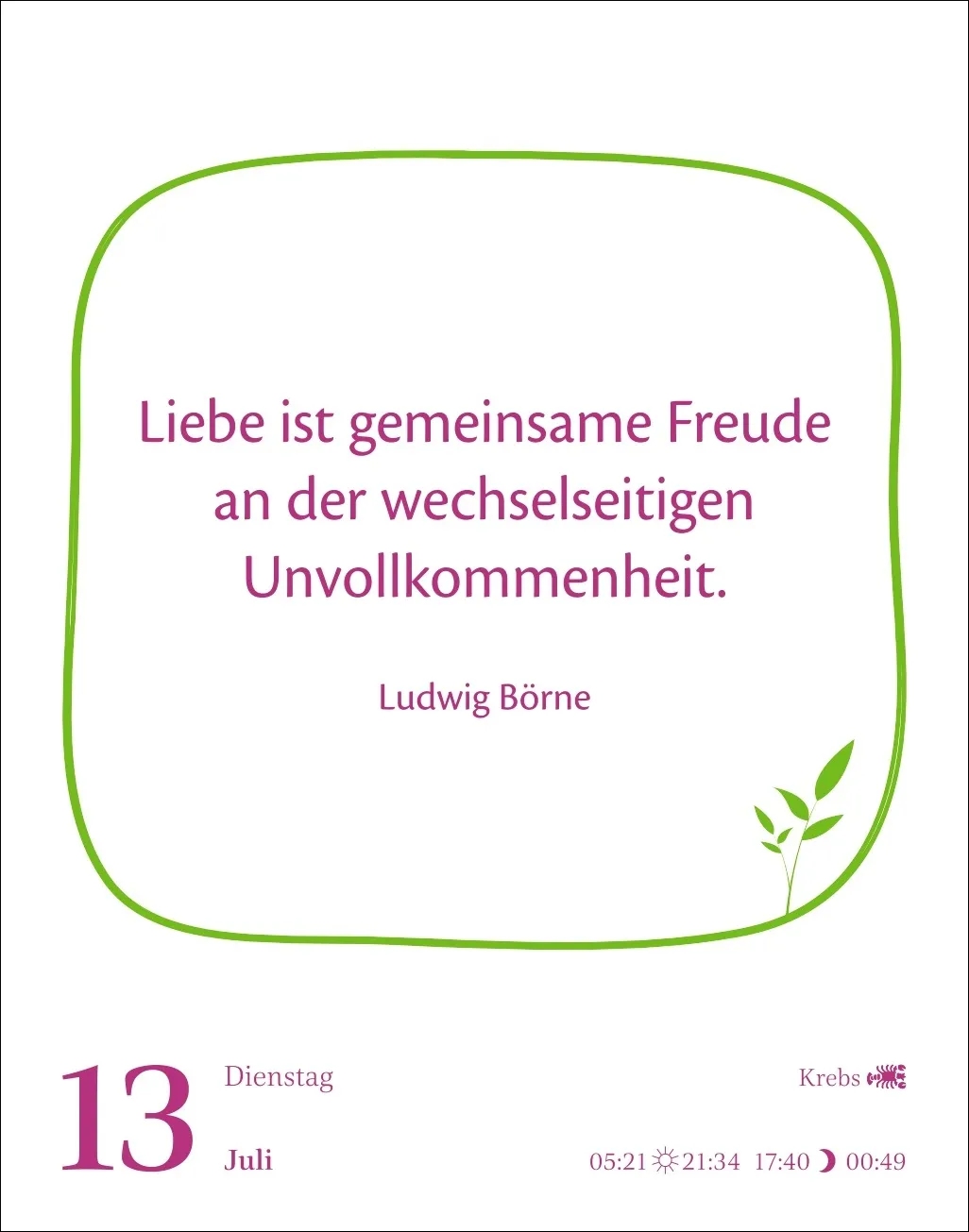 Heute ist dein Tag! Tagesabreißkalender 2027 – Bild 6