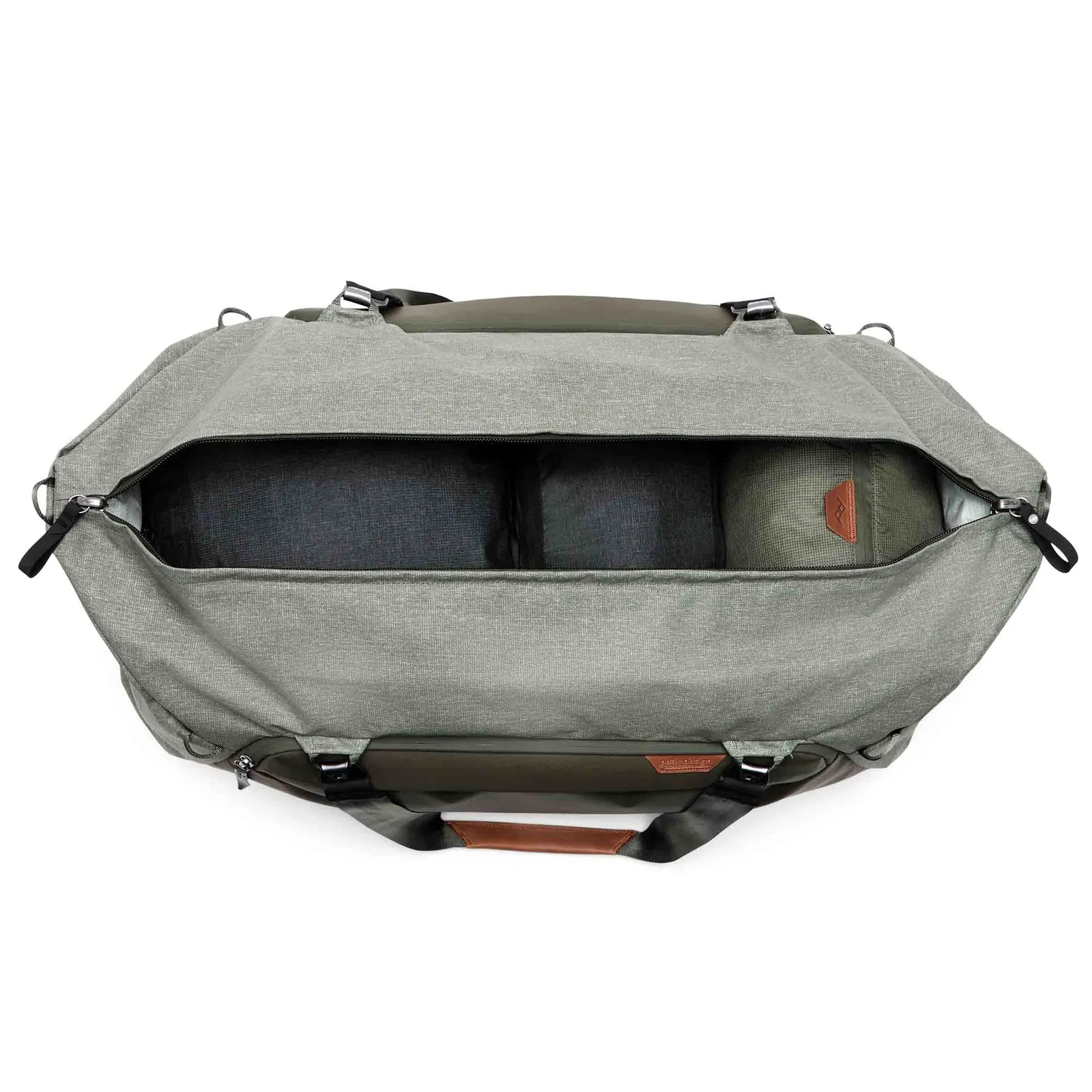 Peak Design Reisetasche 80L, Salbeigrün – Bild 3