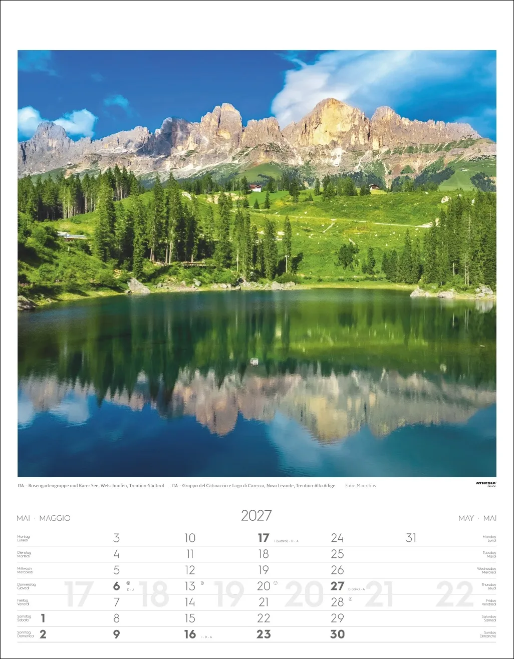 Alpen Wandkalender 2027 – Bild 6